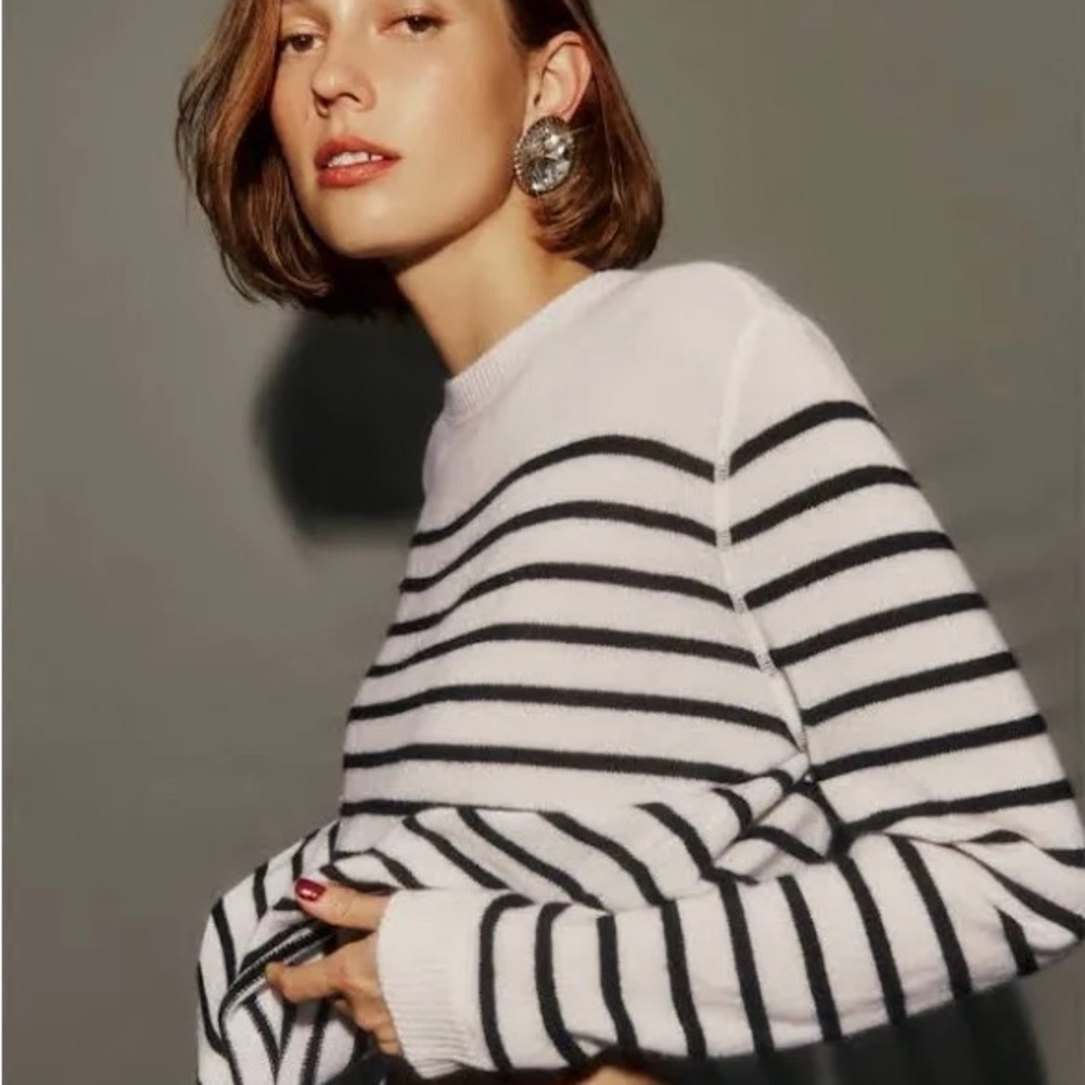 Reformation striped cashmeresSweater